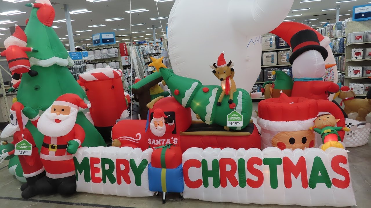 #Walmart #Christmas #inflatables guide for 2022 - YouTube