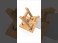 Folding stool construction #shorts #3d #animation #furniture