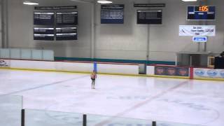 Audrey's 1st place at AnnArbor Spring Time Invitational 2015