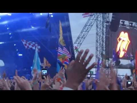 The Rolling Stones - Intro GLASTONBURY 2013