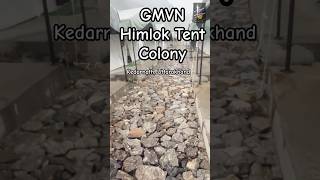 GMVN Himlok Tent Colony in Kedarnath: A Serene Snowfall Experience in the Himalayas #kedarnath2024