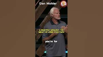 ✝️ A Heartfelt Apology -  The Impact of Living Your Faith - Dan Mohler #danmohler #dan #danmohlerjr
