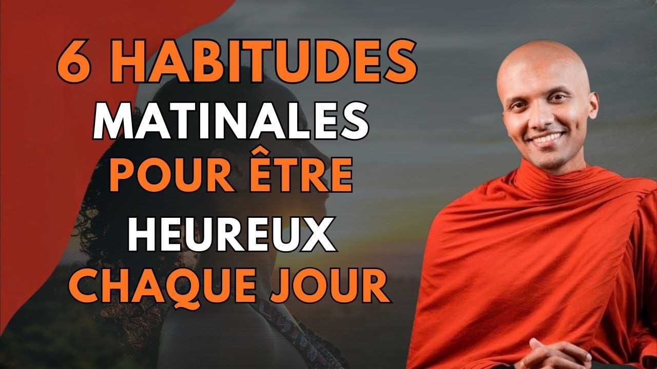 6 habitudes matinales puissantes pour être heureux chaque jour