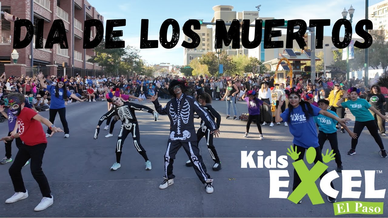 Kids Excel El Paso Celebrates Día de los Muertos - YouTube