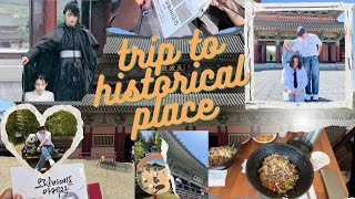 akezhanx's vlog EP1: trip to historical place in Korea | daily life | one day in South Korea |