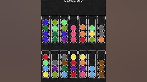 【Ball Sort Puzzle】Level.515
