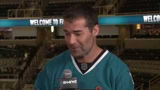 Patrick Marleau at Sharks Fan Fest