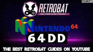 Retrobat ☆ N64/N64DD EASY Setup Guide #retrobat #emulator #justjamie