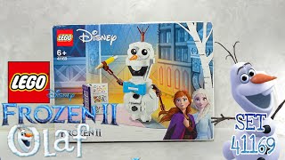 LEGO DISNEY FROZEN 2 OLAF BUILT BRICK FIGURE SET 41169 #lego #disneyfrozen #olaf #letitgo