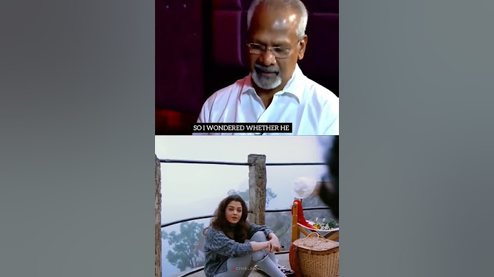 ManiRatnam About Mohanlal 💙