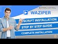 Waziper installation guide in hindi | How to host Waziper on server | waziper setupo