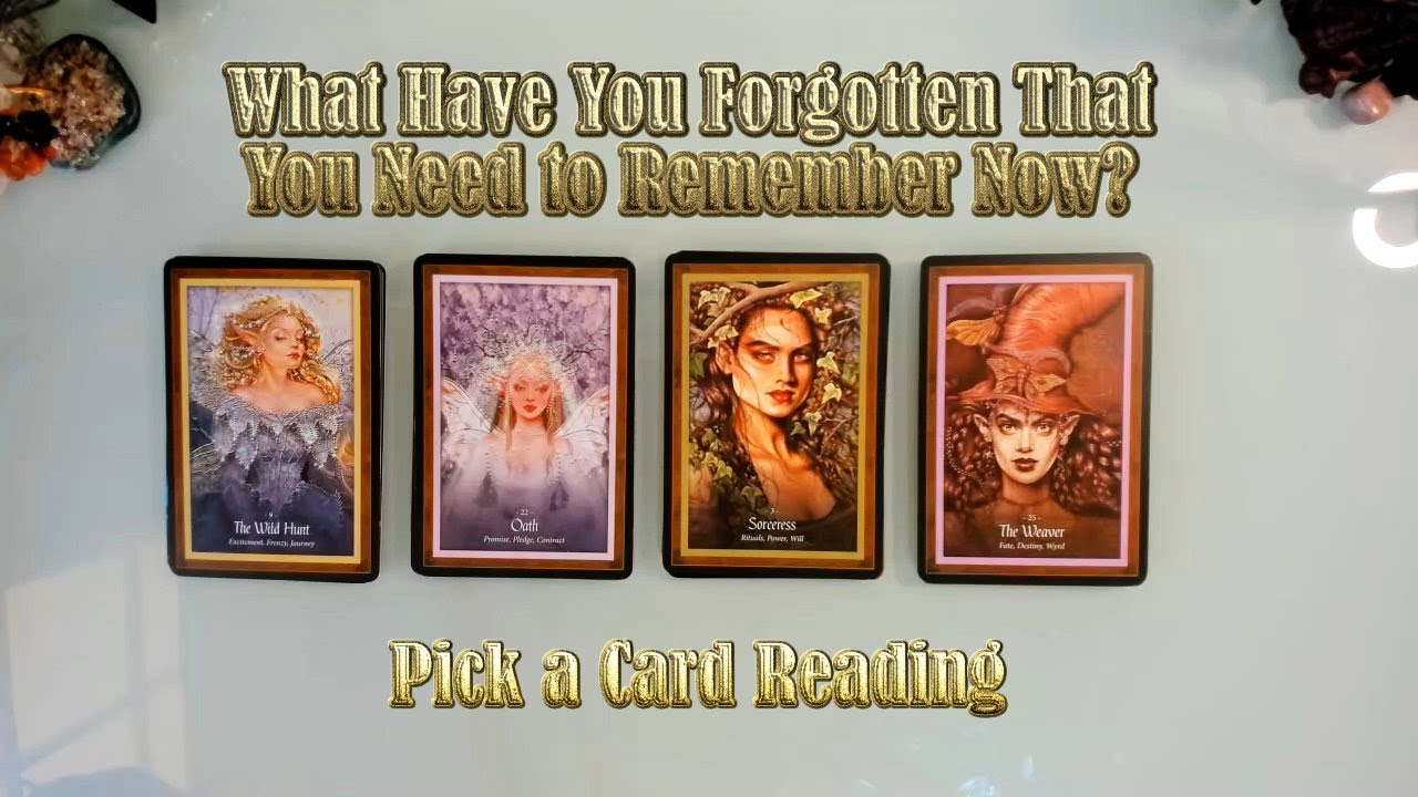 WHAT YOU'VE FORGOTTEN AND NEED TO REMEMBER NOW? 🤔🌟⚡😎  GUIDANCE FOR YOUR NEXT BIG STEP! PICK A CARD