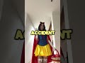 The incredible accident Snow White had with her dress.