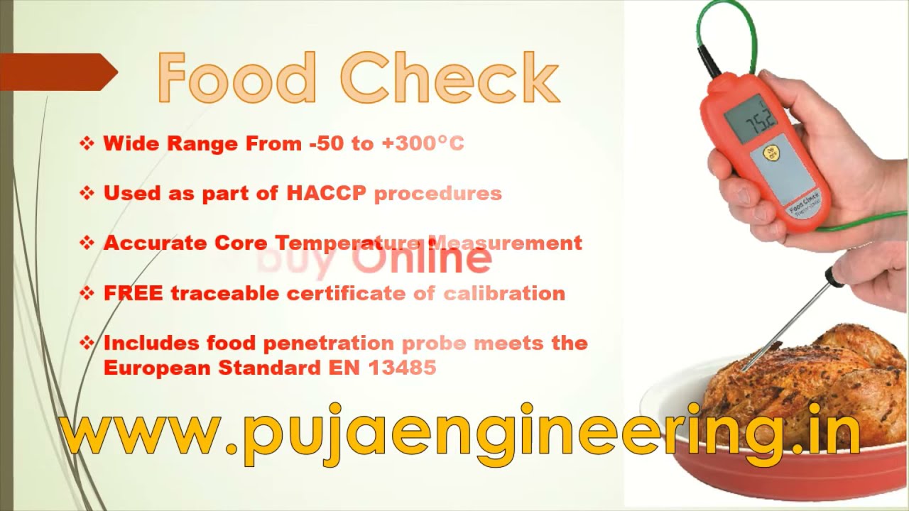 Food Thermometer | Catering Thermometer | Cooking Thermometer| Chef Probe | Chocalate Thermometers