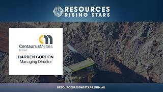 Centaurus Metals (ASX: CTM) - Darren Gordon, Managing Director