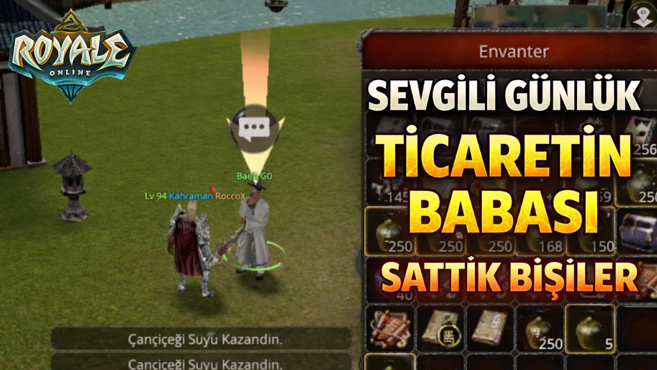 Royale Online - Sevgili Günlük Ticaretsel & Yangsal / Pazar Time #royaleonline #royale2