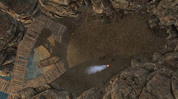 D&D Animated Encounter Battle Map - Cove Cave Gridless