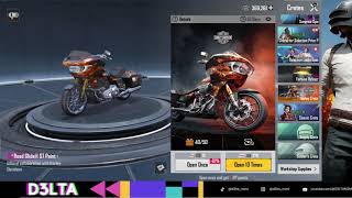 PUBG MOBILE x Harley-Davidsion CRATE OPENING🔥 | D3LTA NOMI 🕹 | PUBG MOBILE 🎮 screenshot 2