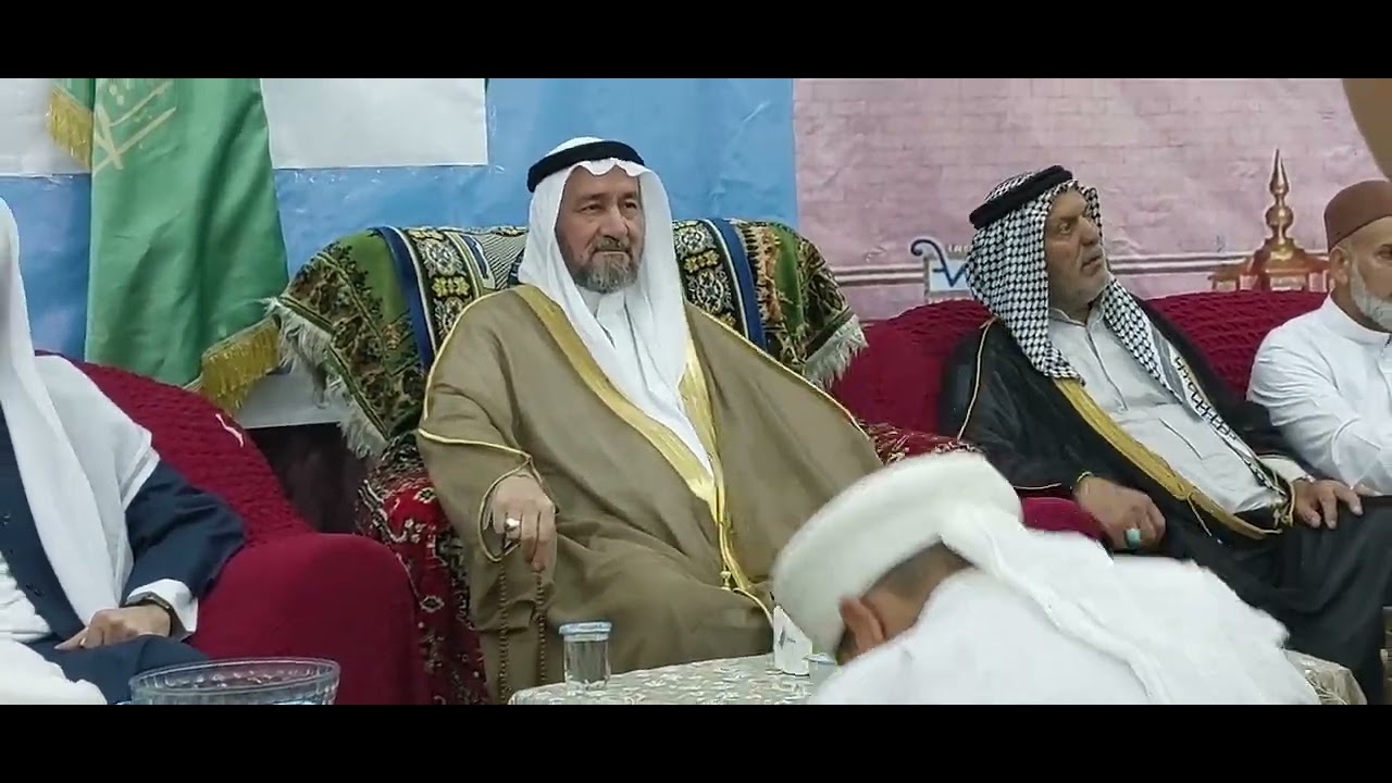أقام حضرة الشيخ حاتم الرفاعي  احتفالآ بمناسبة حلول المولد النبوي الشريف في المدرسة القادرية
