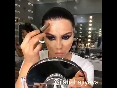 İlaha Haciyeva makeup