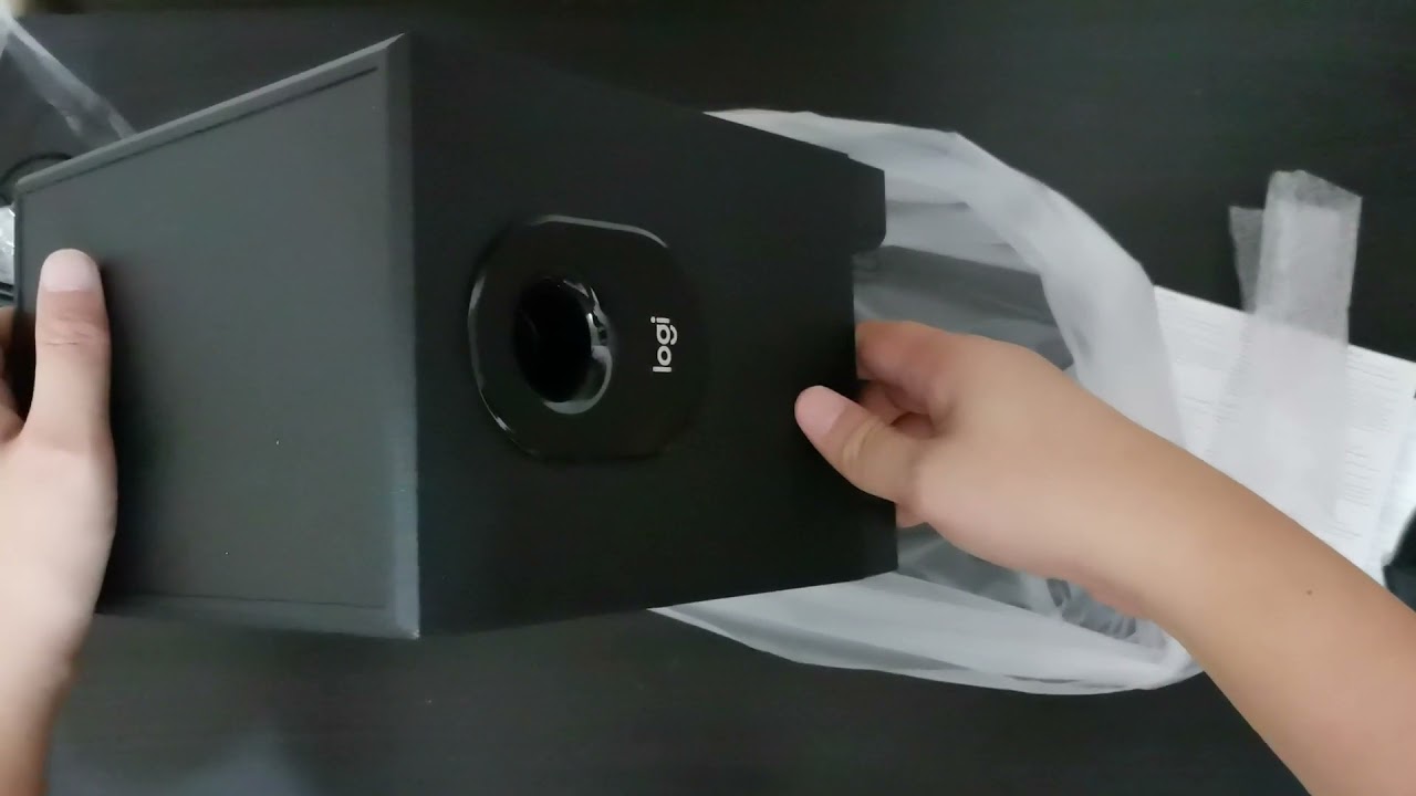 Logitech Z313 Speaker with Subwoofer quick unboxing