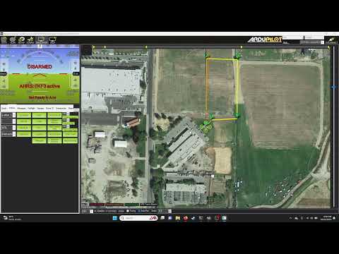 Mission Planner - Making a mission plan simulation
