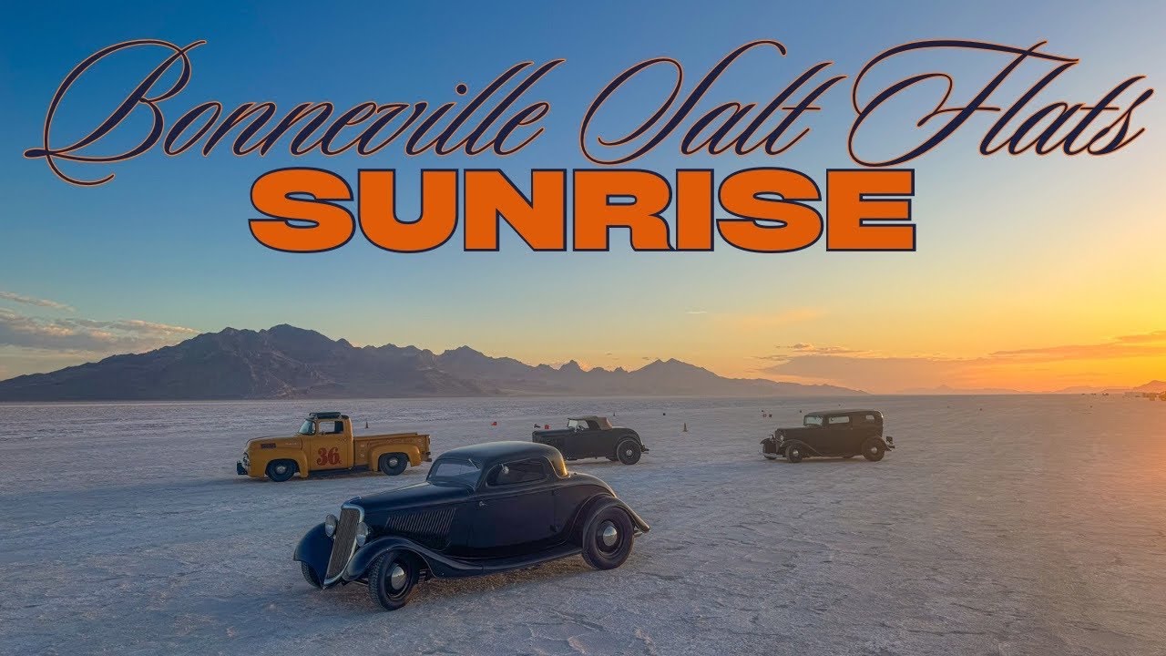SUNRISE ON THE SALT‼️ THAT'S A WRAP FOR DRIVE 2025 ROAD TOUR