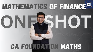 Mathematics of Finance (TVM) OneShot CA Foundation May