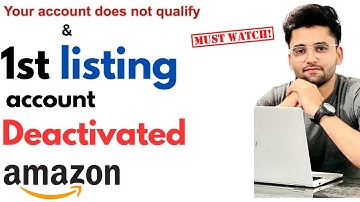 Why Amazon Deactivate Accounts || Does Not Qualify issue resolved ||