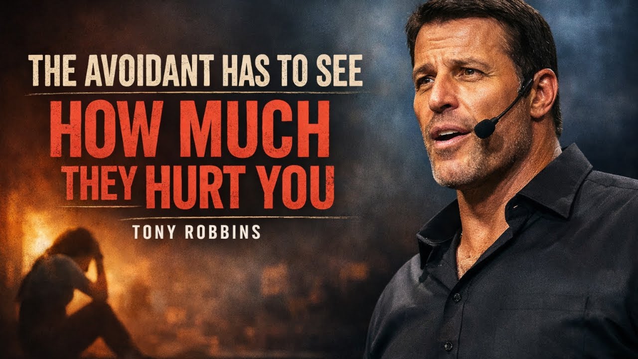 THIS WILL HURT THE AVOIDANT MORE THAN YOUR SILENCE EVER COULDTony Robbins Motivational Speech