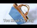 How to Sew a Trendy Summer Tote Bag / Roomy Canvas Bag 
