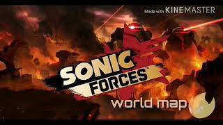 Sonic Forces World Map music