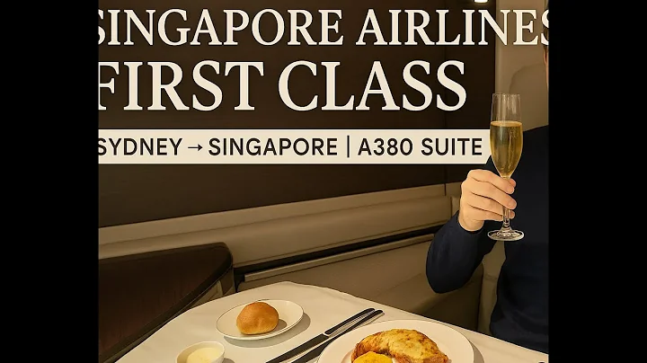 I Flew Singapore Airlines First Class | A380 Suites Experience from Sydney to Singapore