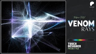 Venom Particles - TOUCHDESIGNER project file (Patreon Exclusive)