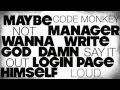 Code monkey jonathan coulton lyrics kinetic typography shorter version