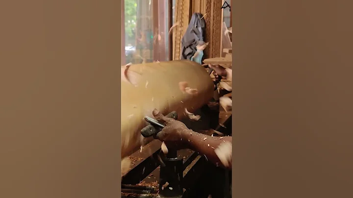 wooden pillar making | #woodworking - DayDayNews