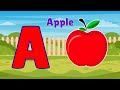 A for Apple I ABC Phonics Rhymes I ABC Nursery Rhymes | Alphabet Songs with Sounds#abcdrhymesforkids