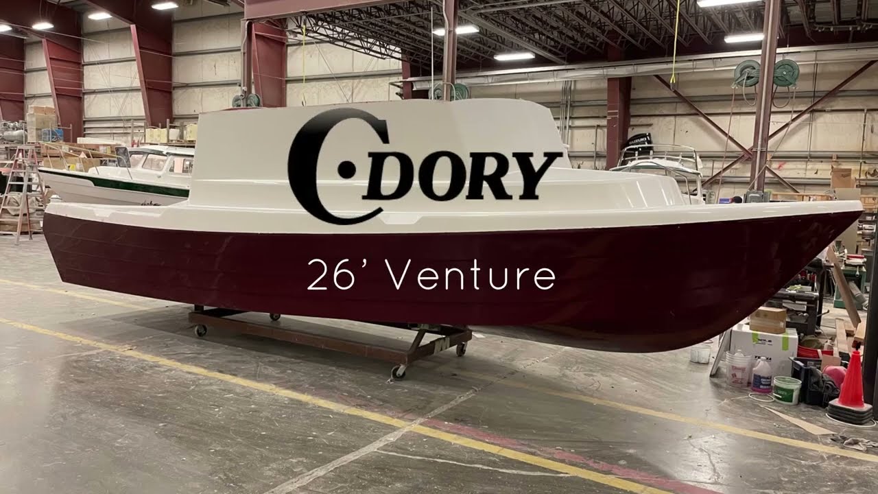 C-Dory 26’ Venture Emerges from the Mold