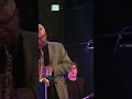 At Dizzy's Club in NYC backing up Bobby Watson. Playing a simple, groovin' beat always feels good!!