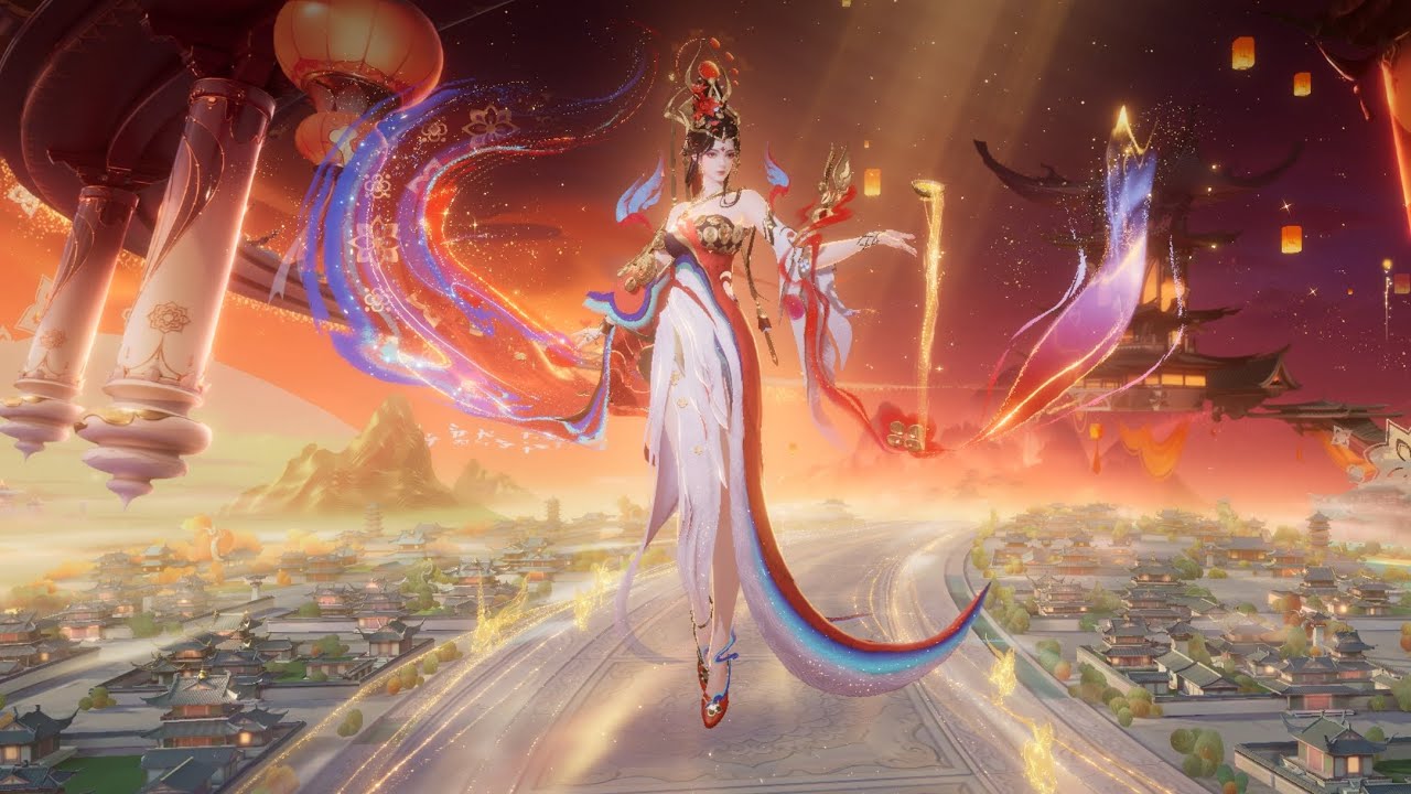 Skin de ano novo chinês da Diaochan | HONOR OF KINGS 