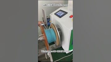 Fibre Optic Cable Automatic Sorting and Winding Machine #Fibre Optic Cable #Wire Harness Processing