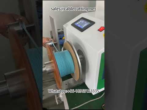 Automatic Fibre Optic Cable Sorting and Winding Machine for Wire Harness Processing