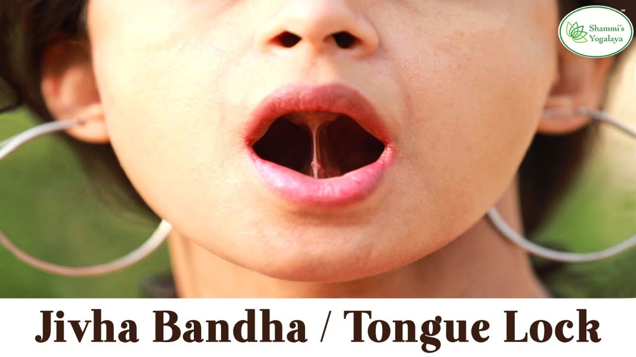Jivha Bandha Tongue Lock Man Mudra Facial Exercise Thyroid