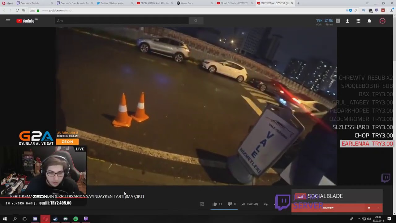 WTCN'IN YAYININDA ÇIKAN KAVGAYI ZEON'UN TEPKİSİ !