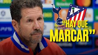 🔴⚪ SIMEONE warns: Scoring in LONDON is key to upsetting TOTTENHAM 💥ATLETICO | CHAMPIONS