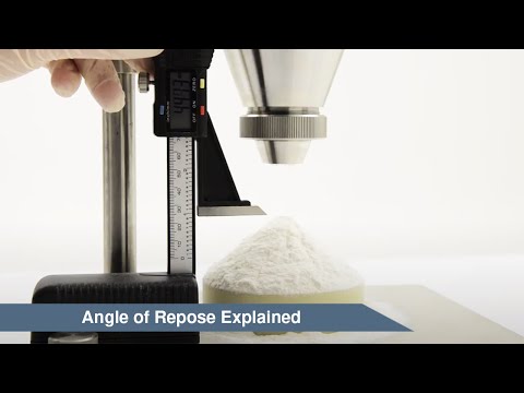 Why Powders Stack Differently | Angle of Repose