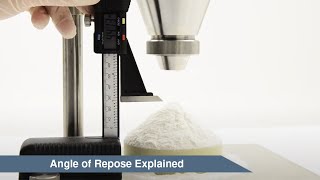 Why Powders Stack Differently | Angle of Repose