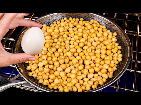 Chickpeas and eggs are better than meat! Protein-rich, simple and delicious recipe!