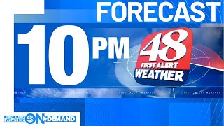 48 First Alert Weather: Monday 10 p.m. weather forecast