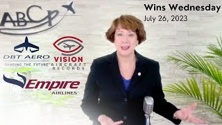 Wins Wednesday- DBT.aero, Vision Aircraft Records, and Empire Airlines